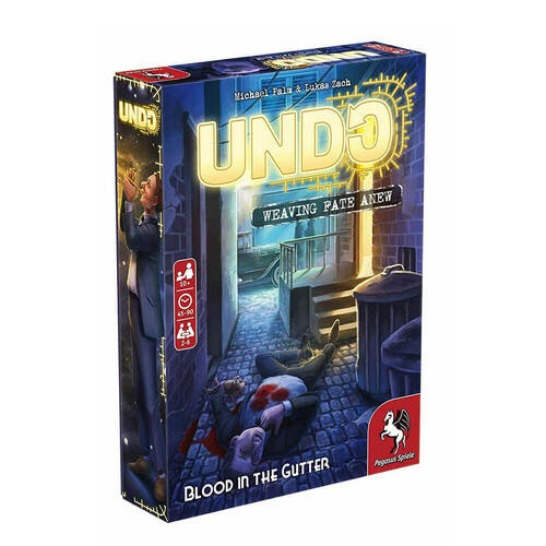 Undo Blood in the Gutter Interactive Contemporary Best In Unique Card Game
